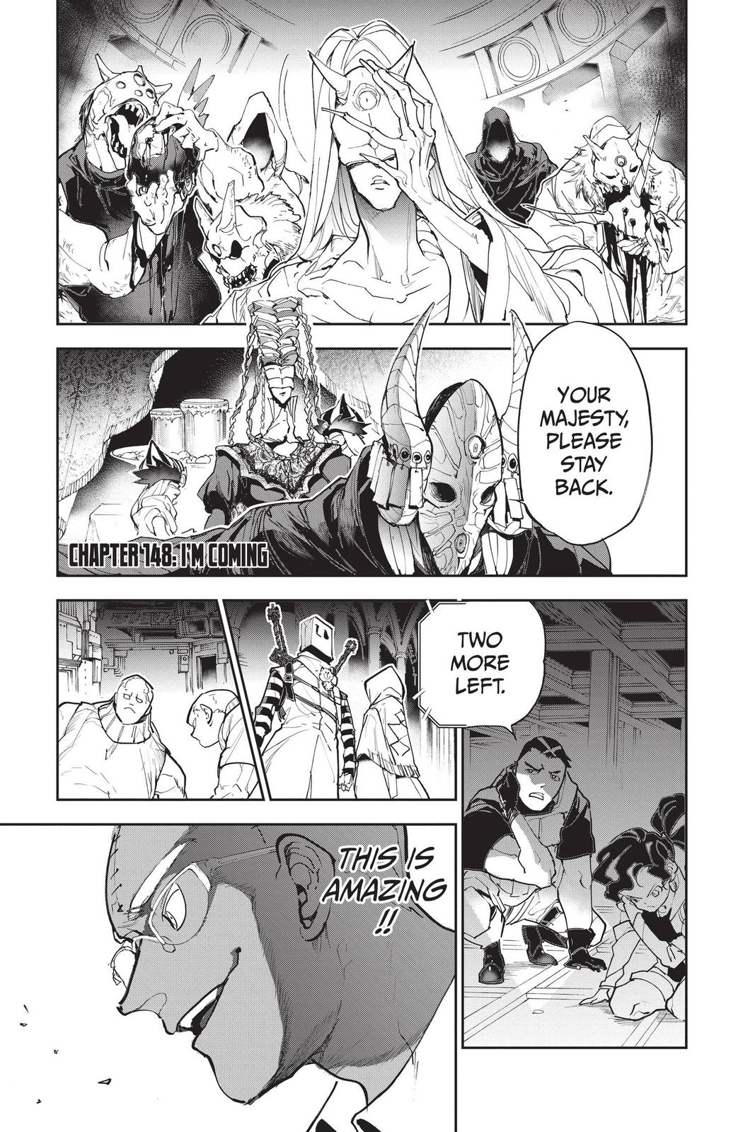 The Promised Neverland Chap 148 - Next Chap 149