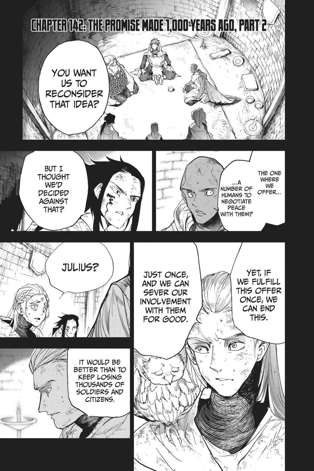 The Promised Neverland Chap 142 - Next Chap 143