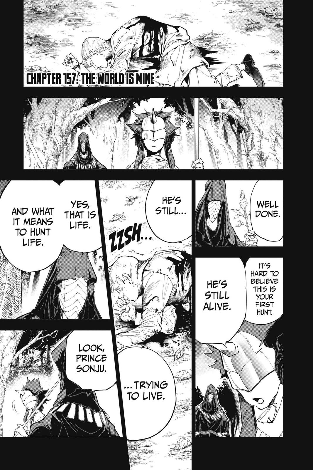 The Promised Neverland Chap 157 - Next Chap 158