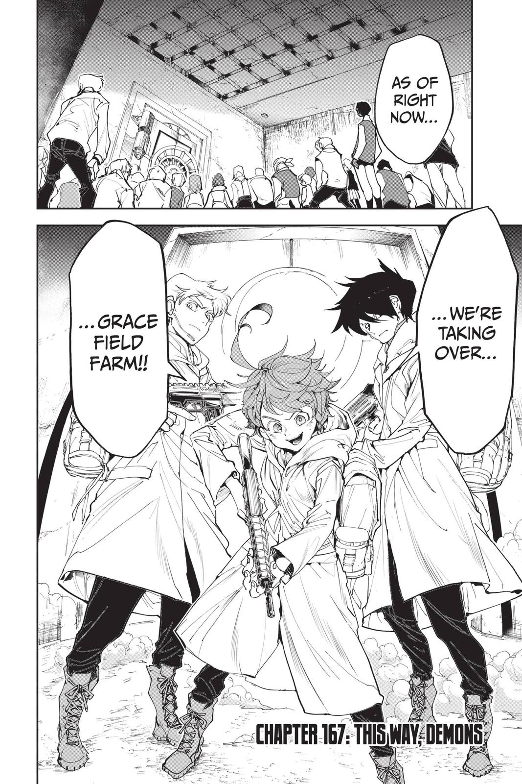 The Promised Neverland Chap 167 - Next Chap 168