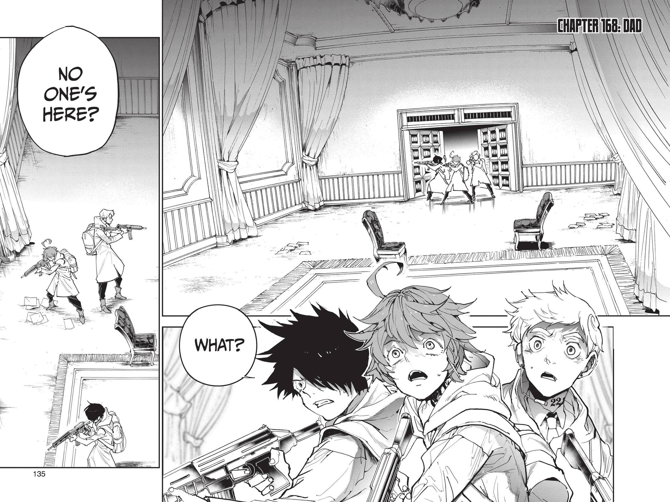 The Promised Neverland Chap 168 - Next Chap 169