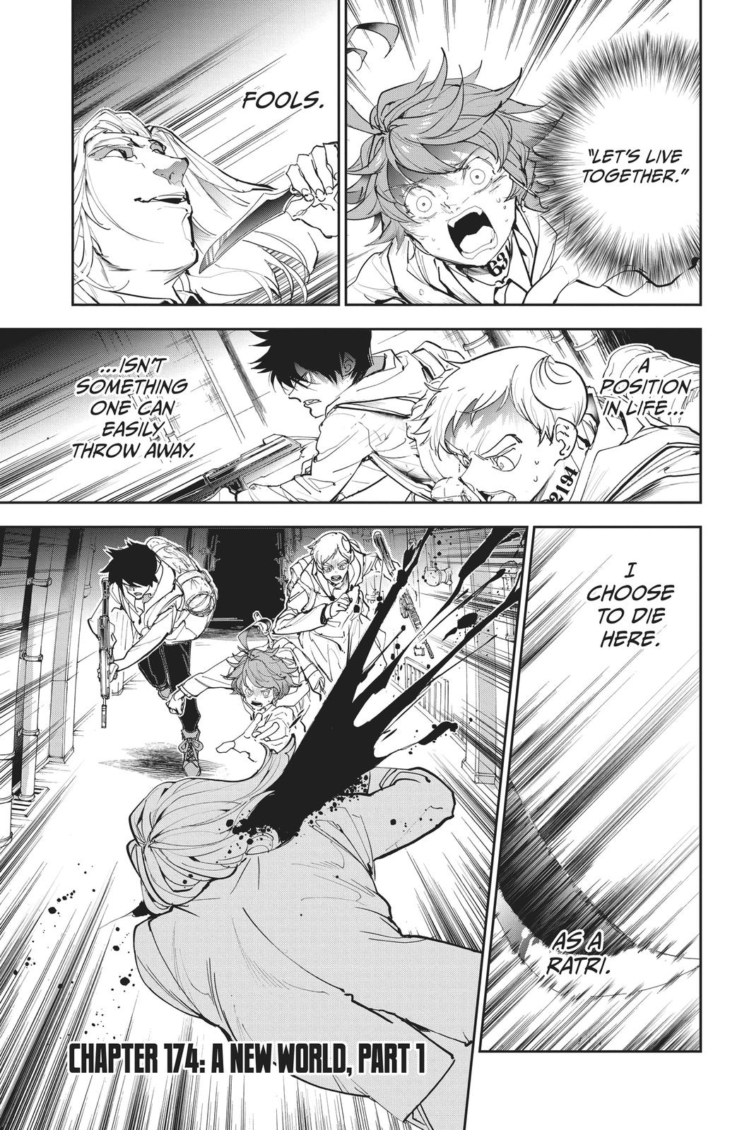 The Promised Neverland Chap 174 - Next Chap 175