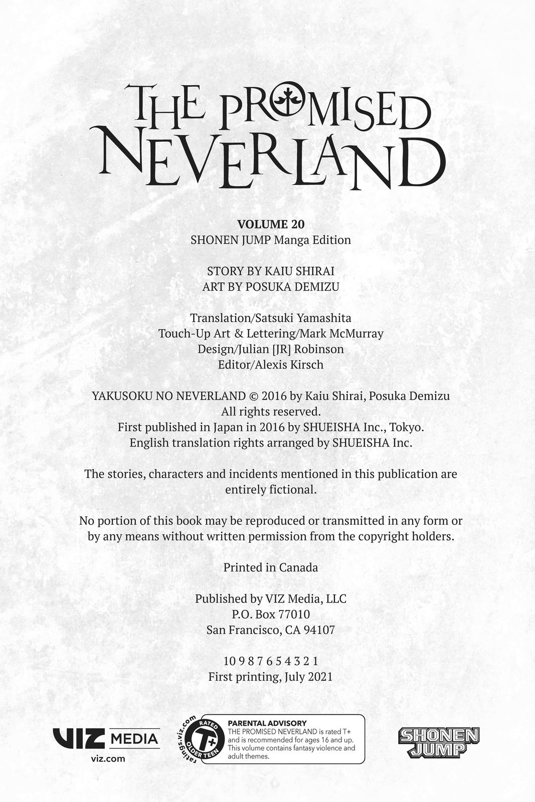 The Promised Neverland Chap 172 - Next Chap 173