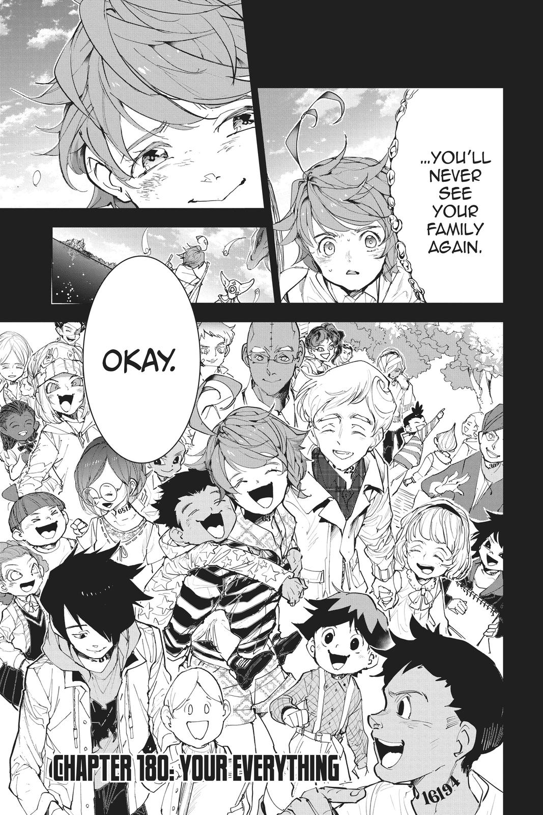 The Promised Neverland Chap 180 - Next Chap 181