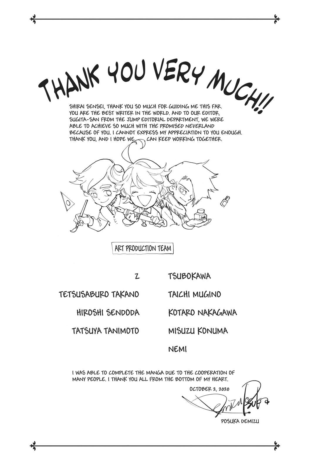 The Promised Neverland Chap 181 - Next Chap 182
