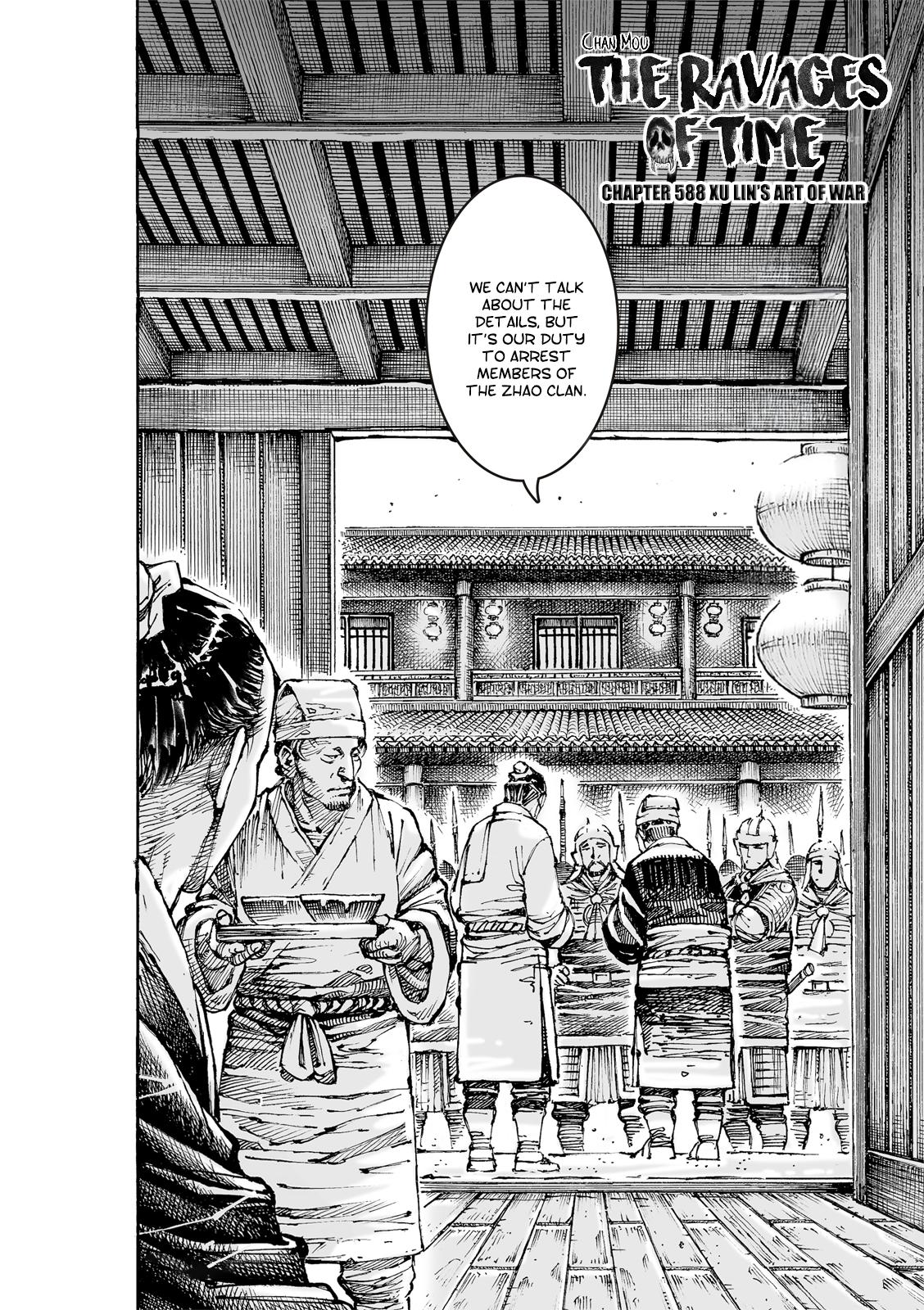 The Ravages of Time Chap 588 - Next Chap 589