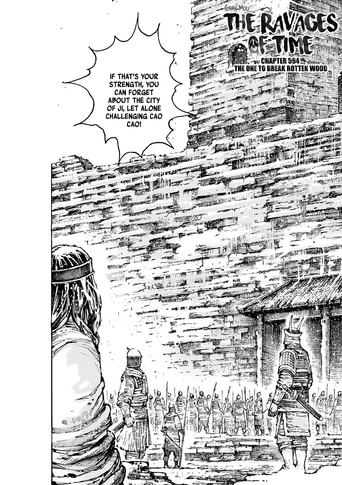 The Ravages of Time Chap 594 - Next Chap 595