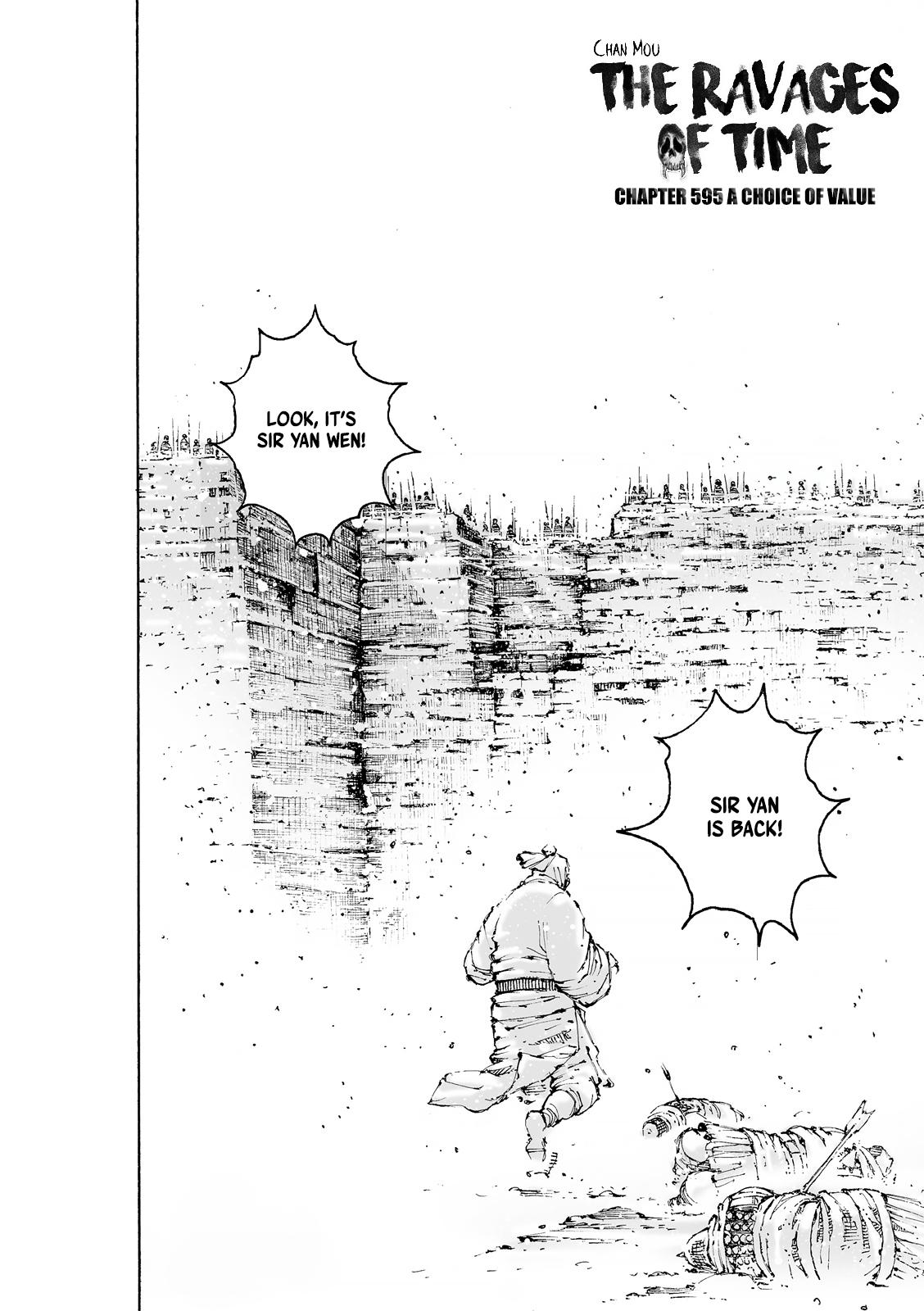 The Ravages of Time Chap 595 - Next Chap 596