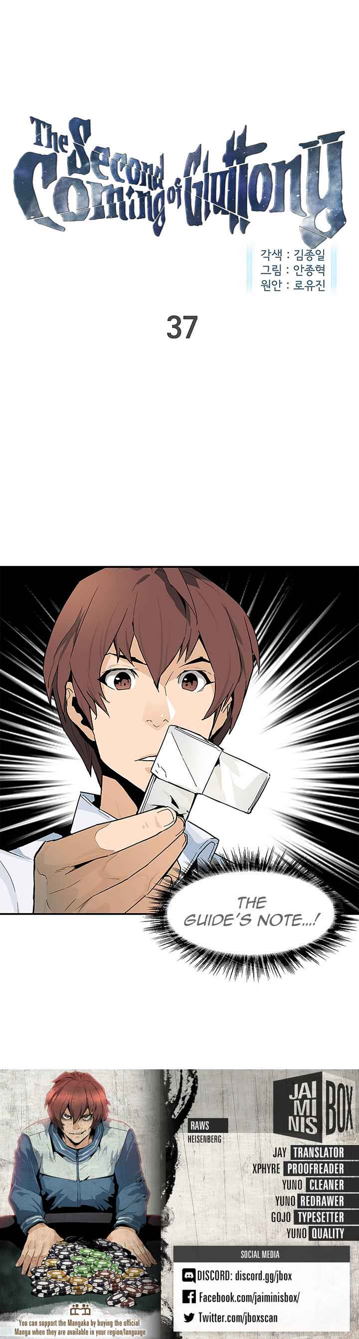 The Second Coming of Gluttony Chap 37 - Next Chap 38