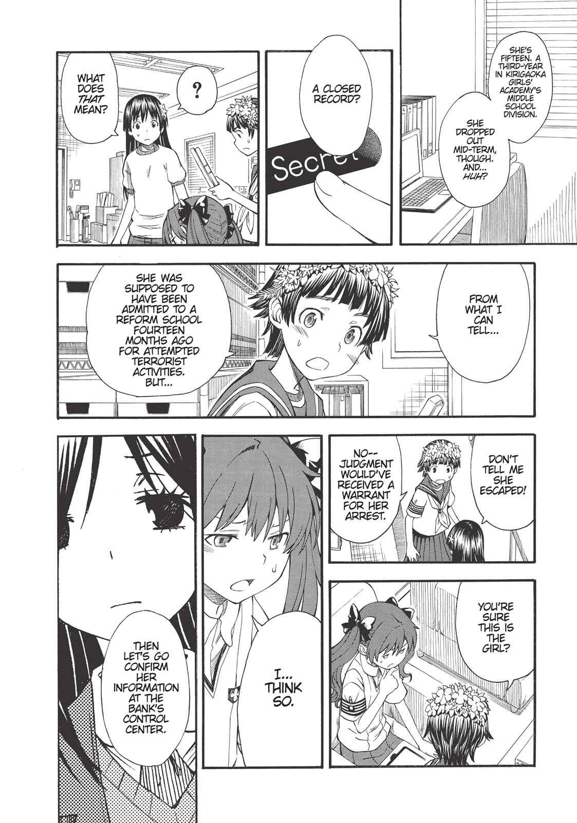 Toaru Majutsu no Index Gaiden: Toaru Kagaku no Railgun Chap 57 - Next Chap 58