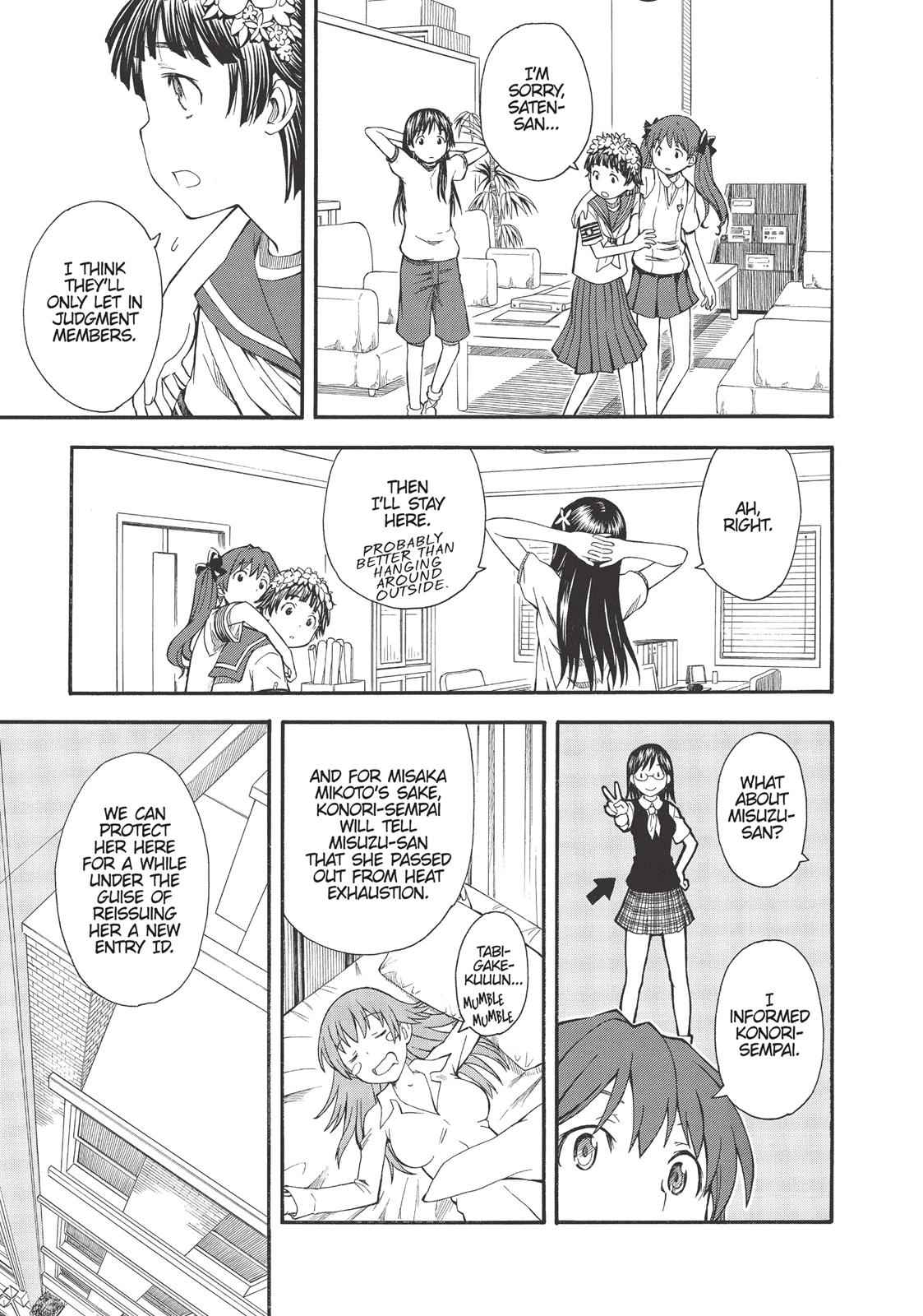 Toaru Majutsu no Index Gaiden: Toaru Kagaku no Railgun Chap 57 - Next Chap 58