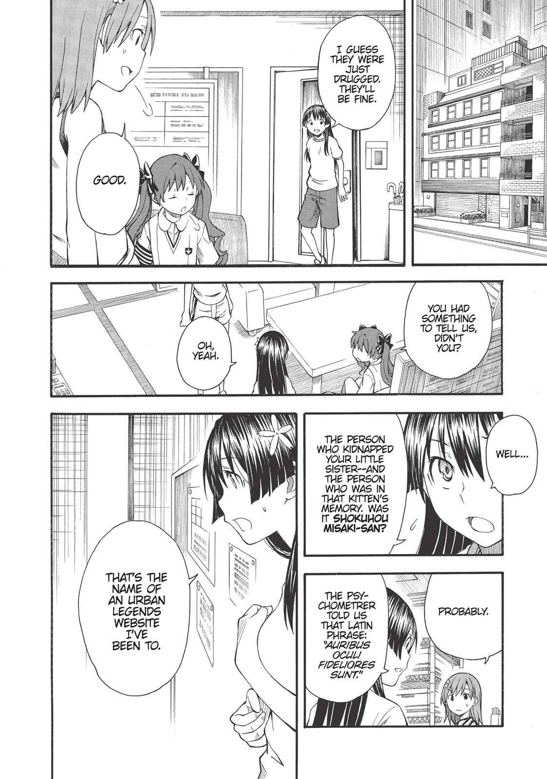 Toaru Majutsu no Index Gaiden: Toaru Kagaku no Railgun Chap 54 - Next Chap 55