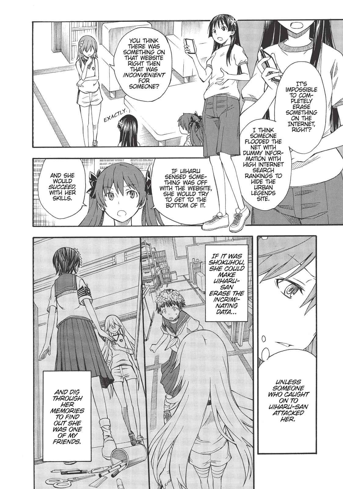Toaru Majutsu no Index Gaiden: Toaru Kagaku no Railgun Chap 54 - Next Chap 55