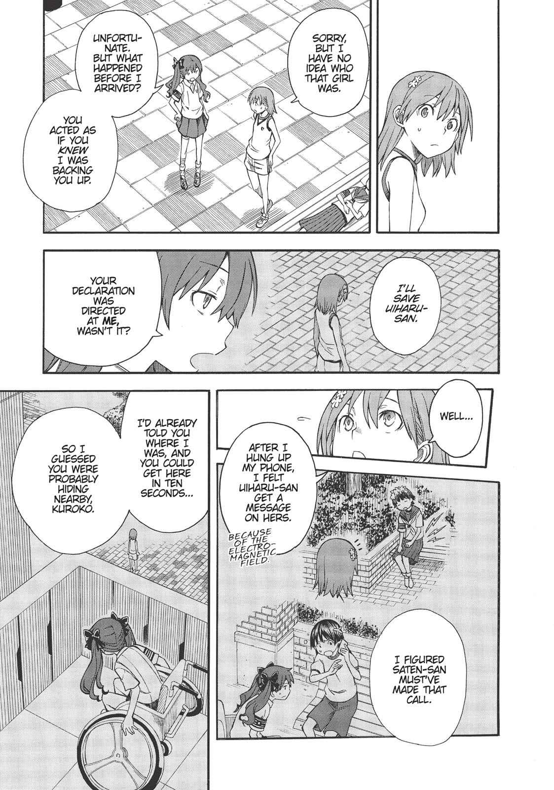 Toaru Majutsu no Index Gaiden: Toaru Kagaku no Railgun Chap 54 - Next Chap 55