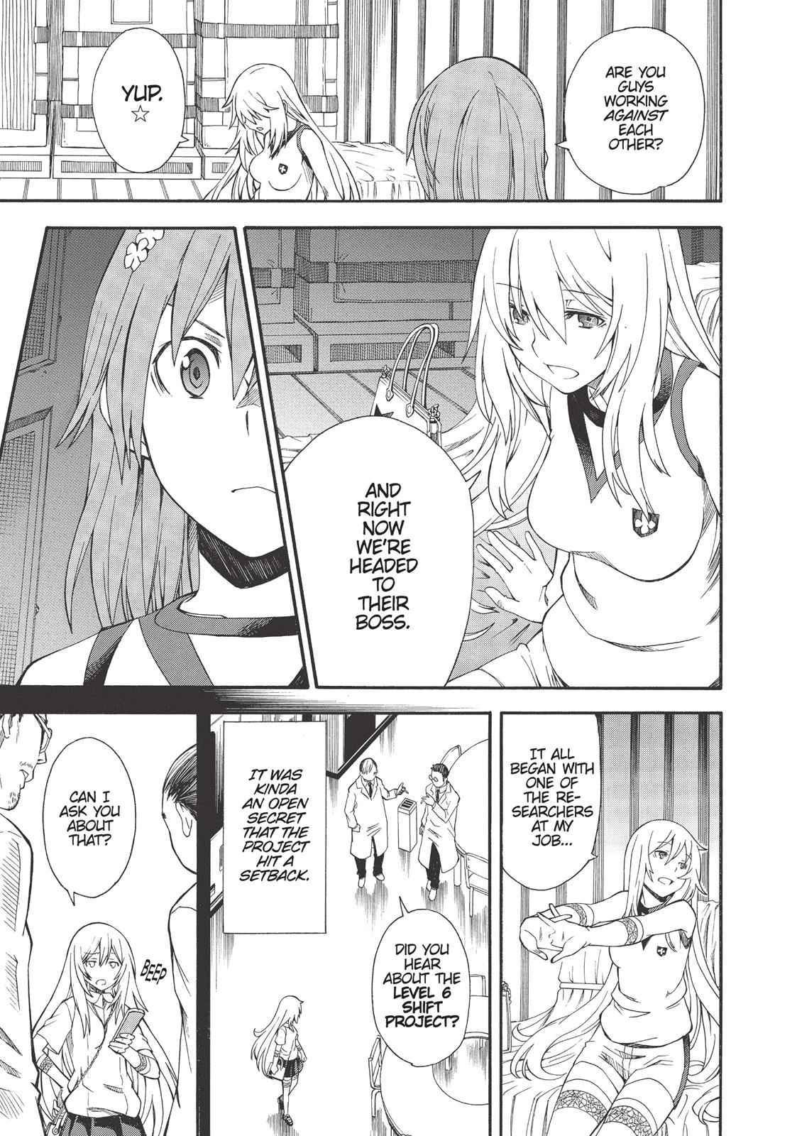 Toaru Majutsu no Index Gaiden: Toaru Kagaku no Railgun Chap 55 - Next Chap 56