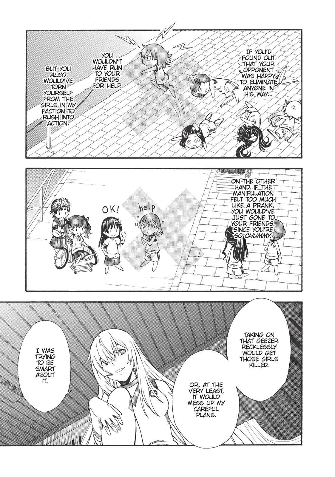 Toaru Majutsu no Index Gaiden: Toaru Kagaku no Railgun Chap 55 - Next Chap 56