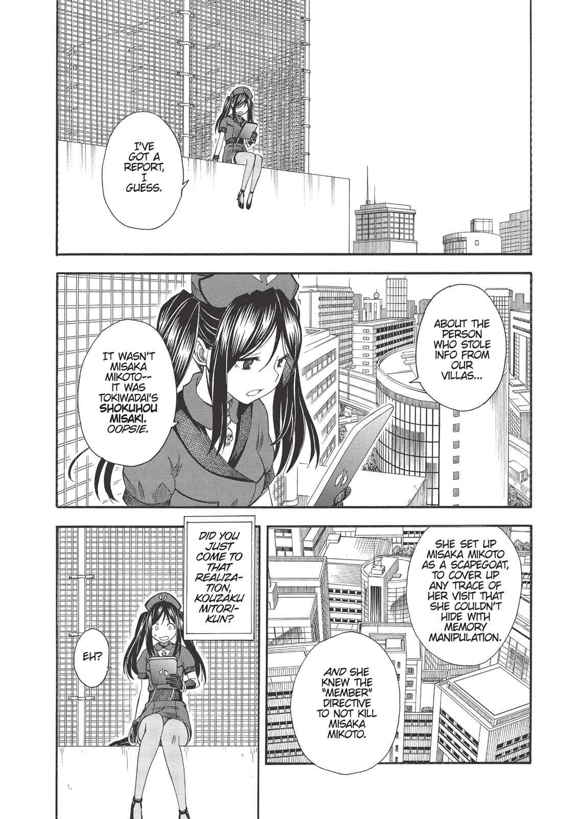 Toaru Majutsu no Index Gaiden: Toaru Kagaku no Railgun Chap 56 - Next Chap 57