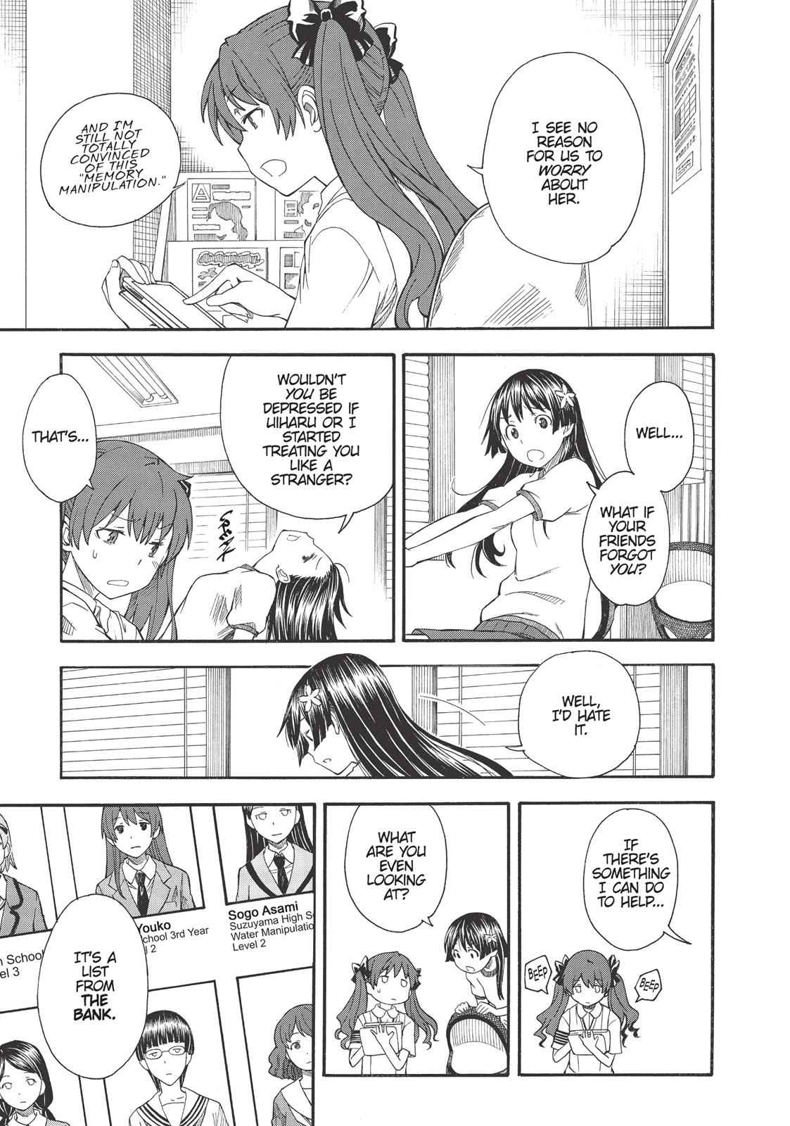 Toaru Majutsu no Index Gaiden: Toaru Kagaku no Railgun Chap 56 - Next Chap 57