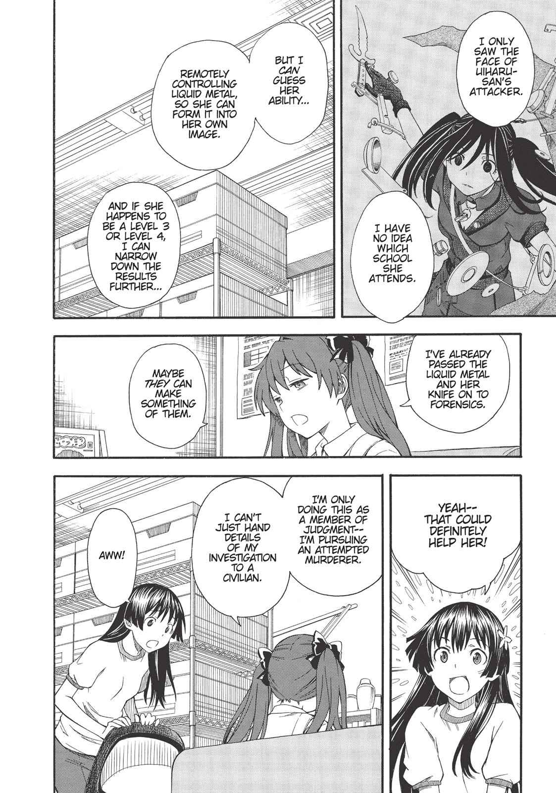 Toaru Majutsu no Index Gaiden: Toaru Kagaku no Railgun Chap 56 - Next Chap 57