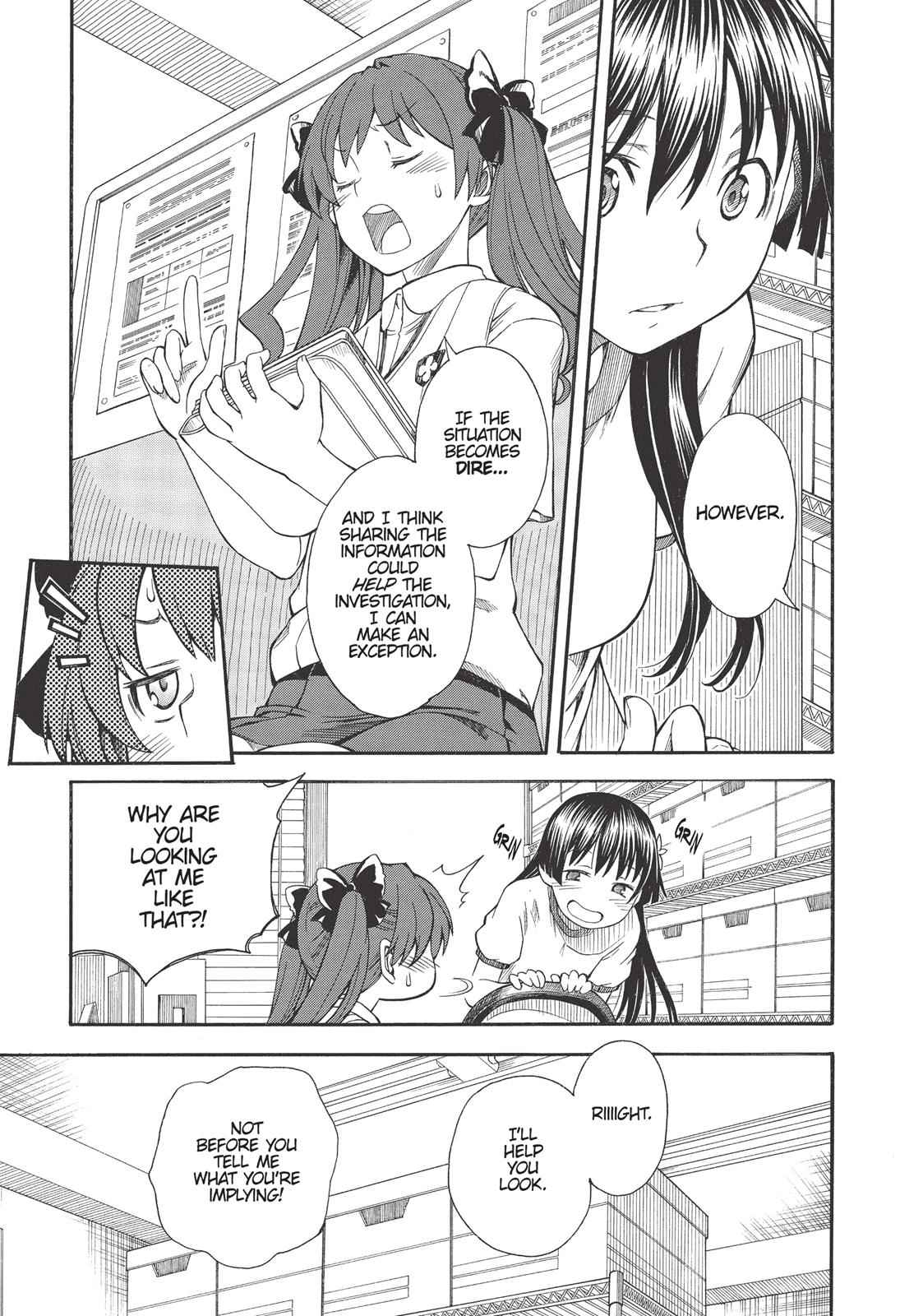 Toaru Majutsu no Index Gaiden: Toaru Kagaku no Railgun Chap 56 - Next Chap 57