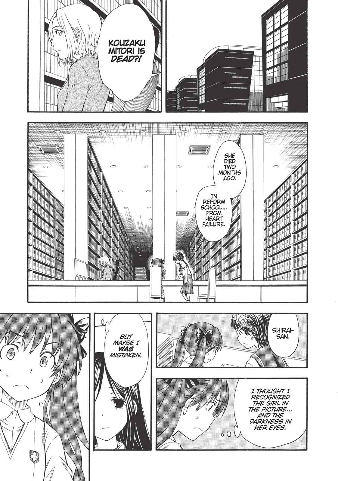 Toaru Majutsu no Index Gaiden: Toaru Kagaku no Railgun Chap 58 - Next Chap 59