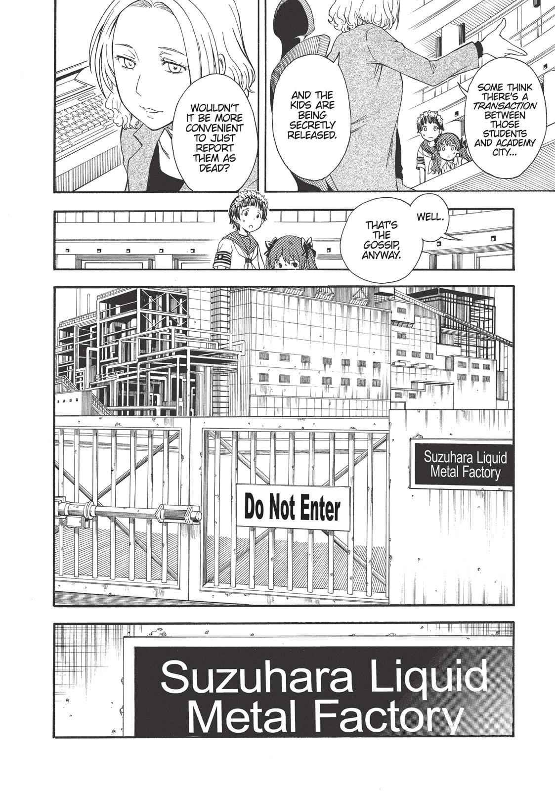 Toaru Majutsu no Index Gaiden: Toaru Kagaku no Railgun Chap 58 - Next Chap 59
