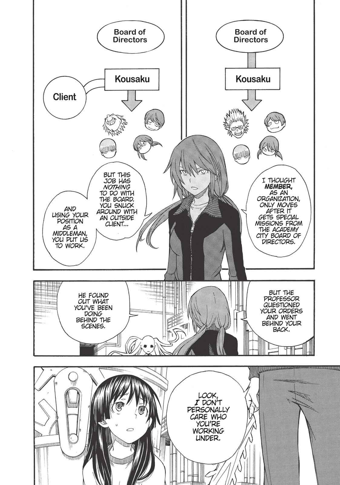 Toaru Majutsu no Index Gaiden: Toaru Kagaku no Railgun Chap 59 - Next Chap 60