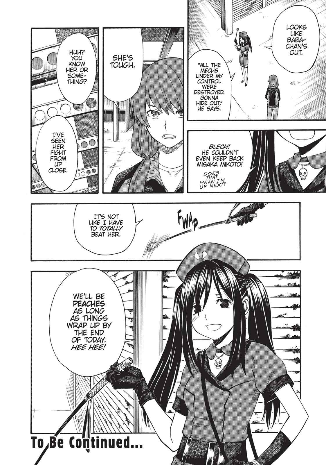 Toaru Majutsu no Index Gaiden: Toaru Kagaku no Railgun Chap 52 - Next Chap 53