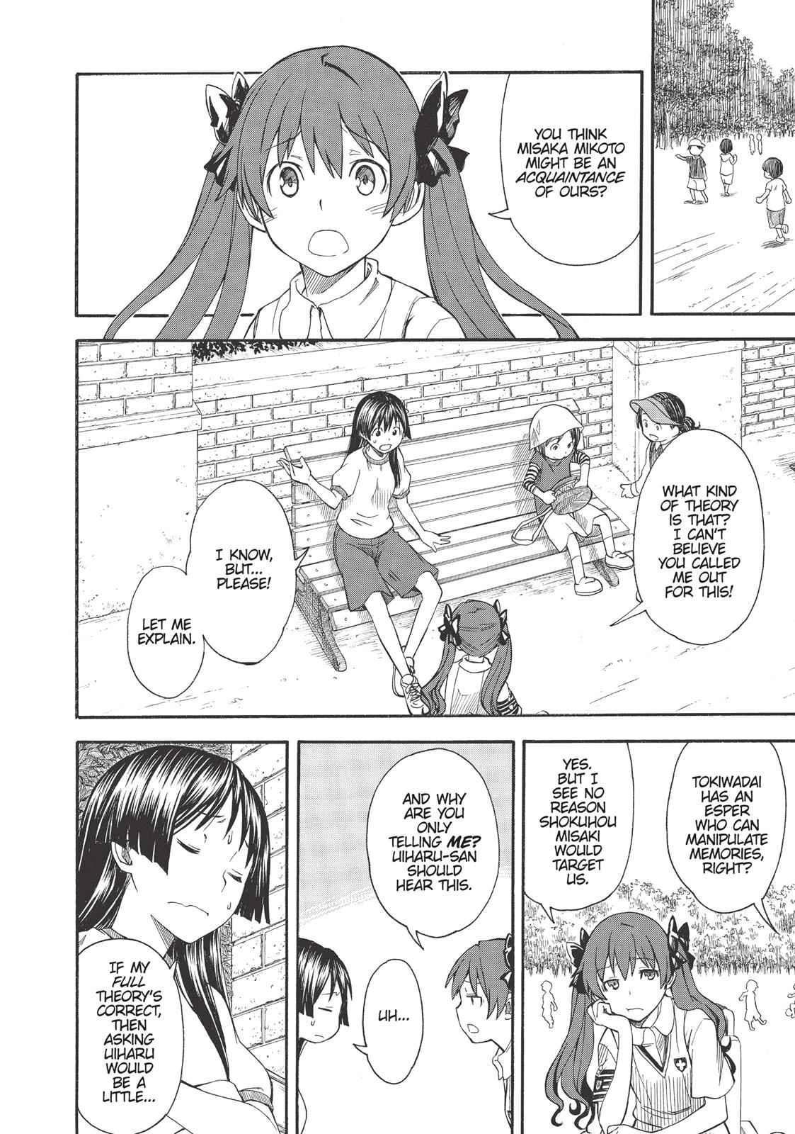 Toaru Majutsu no Index Gaiden: Toaru Kagaku no Railgun Chap 53 - Next Chap 54