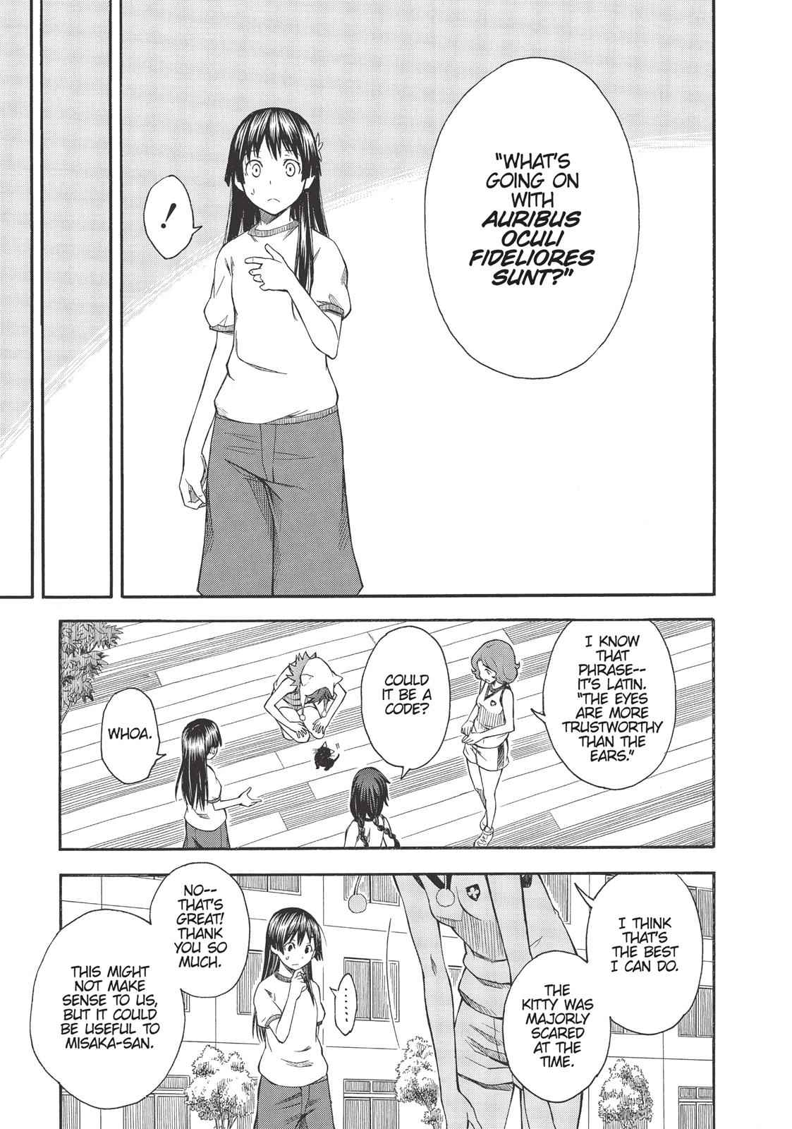 Toaru Majutsu no Index Gaiden: Toaru Kagaku no Railgun Chap 53 - Next Chap 54