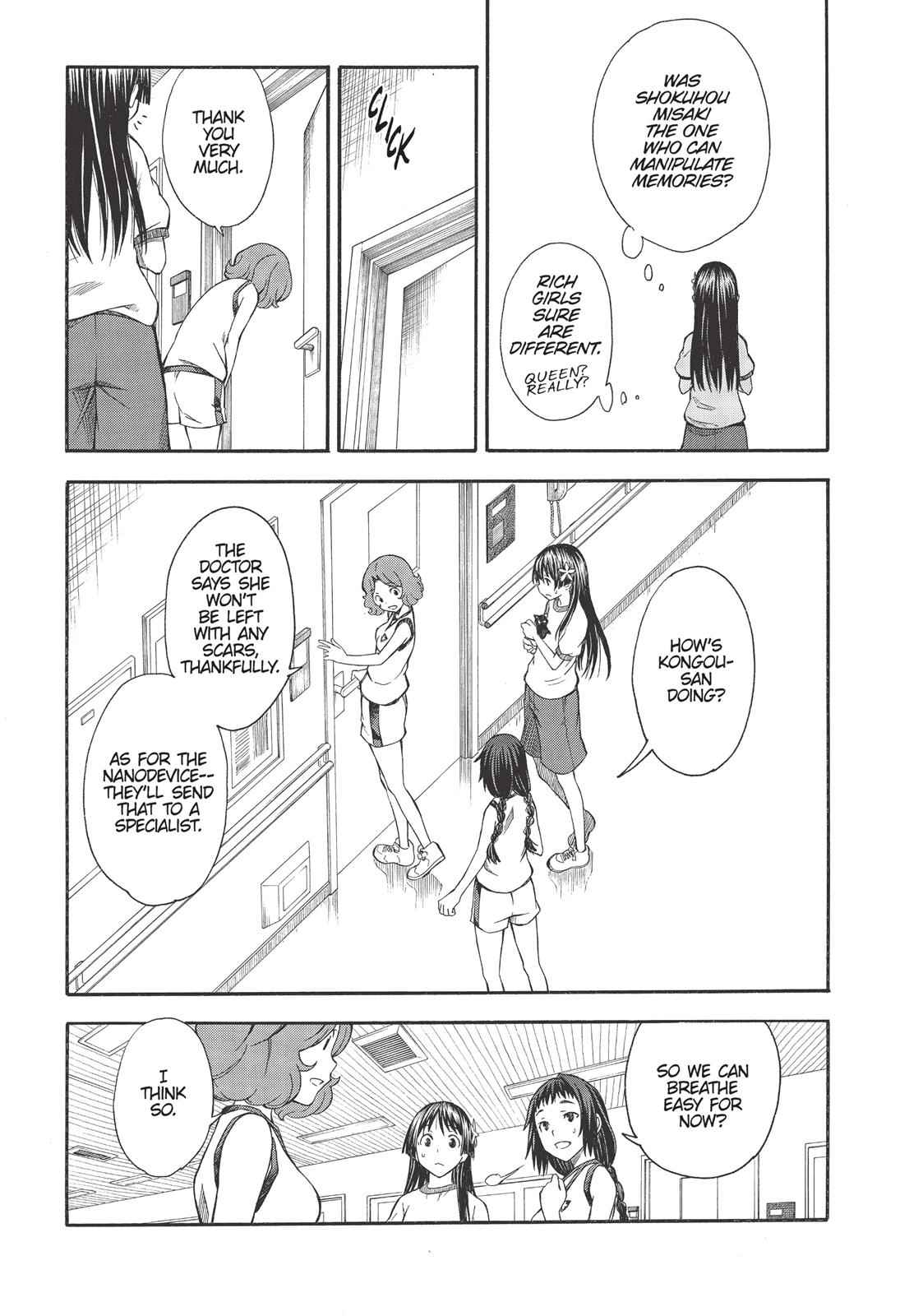 Toaru Majutsu no Index Gaiden: Toaru Kagaku no Railgun Chap 53 - Next Chap 54