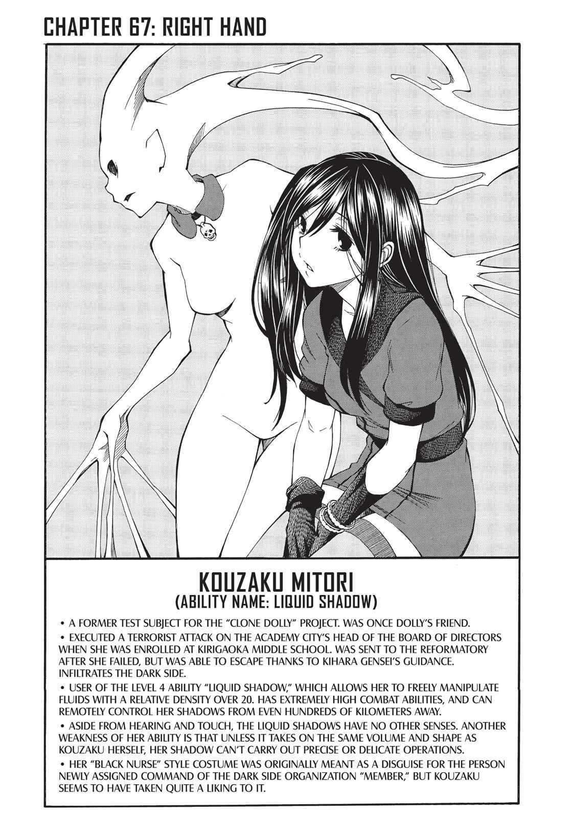 Toaru Majutsu no Index Gaiden: Toaru Kagaku no Railgun Chap 67 - Next Chap 68