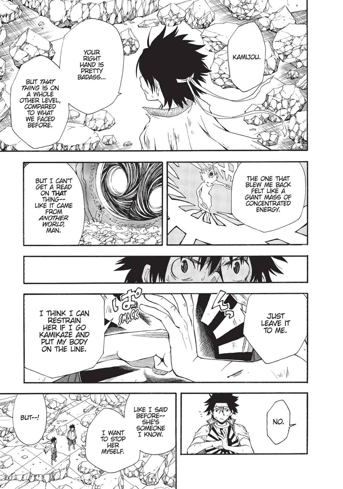 Toaru Majutsu no Index Gaiden: Toaru Kagaku no Railgun Chap 67 - Next Chap 68