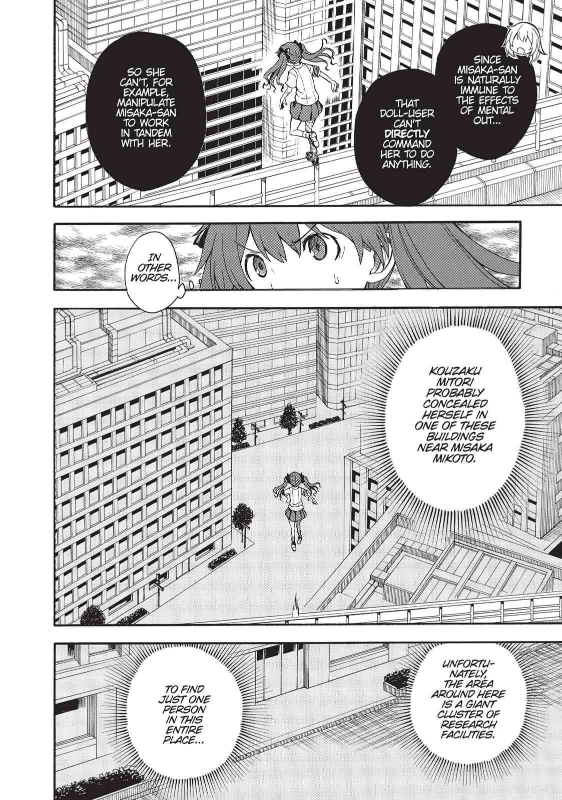 Toaru Majutsu no Index Gaiden: Toaru Kagaku no Railgun Chap 64 - Next Chap 65