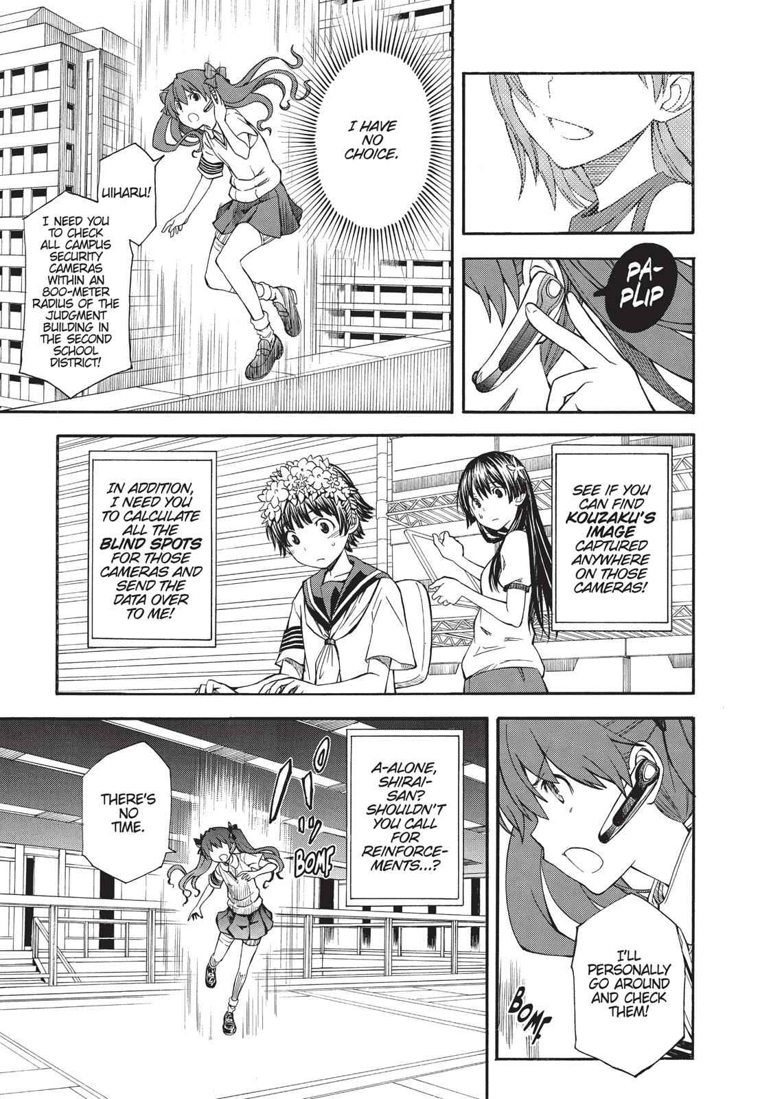 Toaru Majutsu no Index Gaiden: Toaru Kagaku no Railgun Chap 64 - Next Chap 65