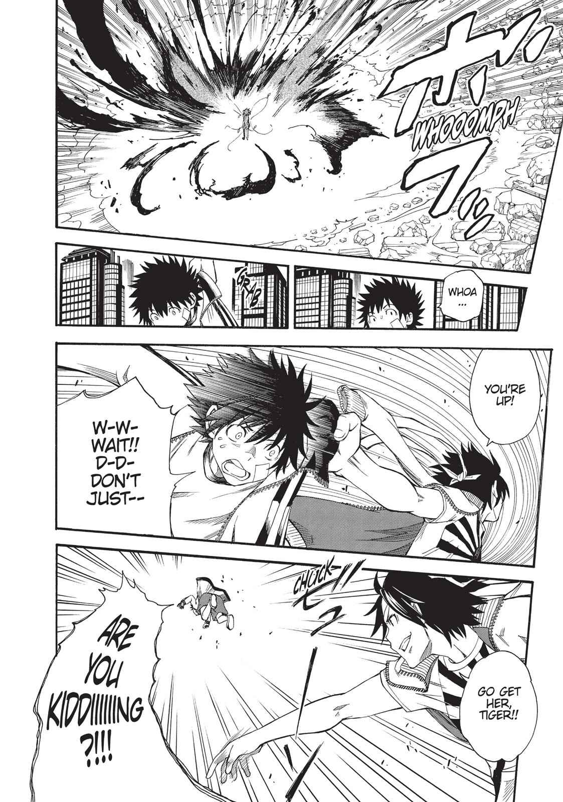 Toaru Majutsu no Index Gaiden: Toaru Kagaku no Railgun Chap 64 - Next Chap 65