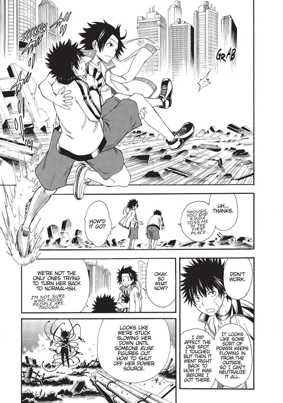 Toaru Majutsu no Index Gaiden: Toaru Kagaku no Railgun Chap 64 - Next Chap 65