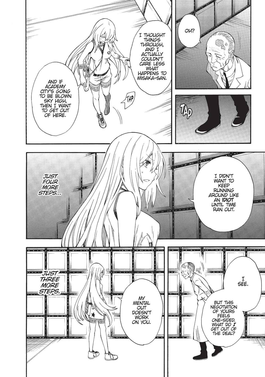 Toaru Majutsu no Index Gaiden: Toaru Kagaku no Railgun Chap 65 - Next Chap 66