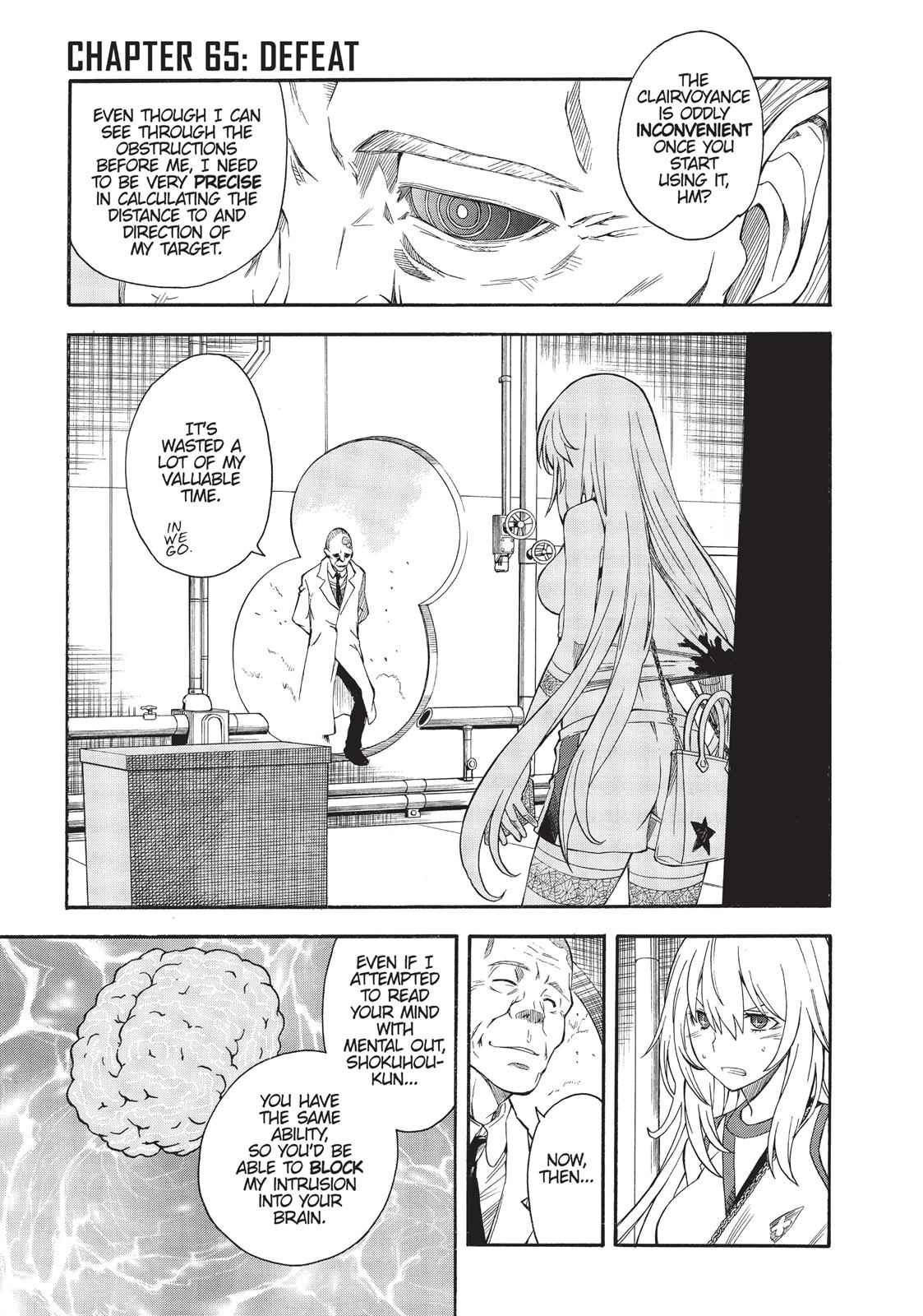 Toaru Majutsu no Index Gaiden: Toaru Kagaku no Railgun Chap 65 - Next Chap 66