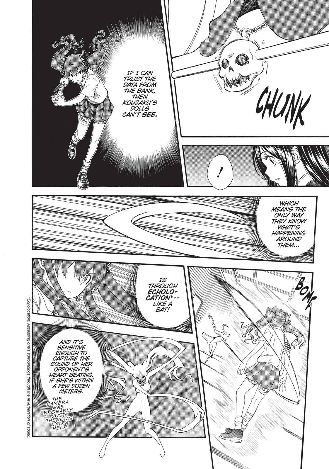 Toaru Majutsu no Index Gaiden: Toaru Kagaku no Railgun Chap 65 - Next Chap 66