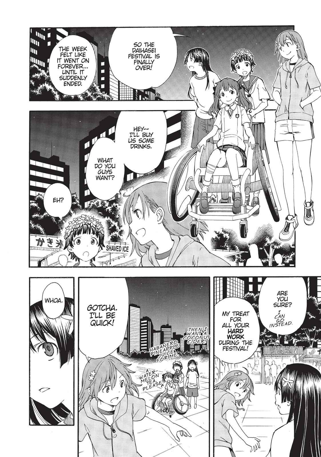 Toaru Majutsu no Index Gaiden: Toaru Kagaku no Railgun Chap 69 - Next Chap 70