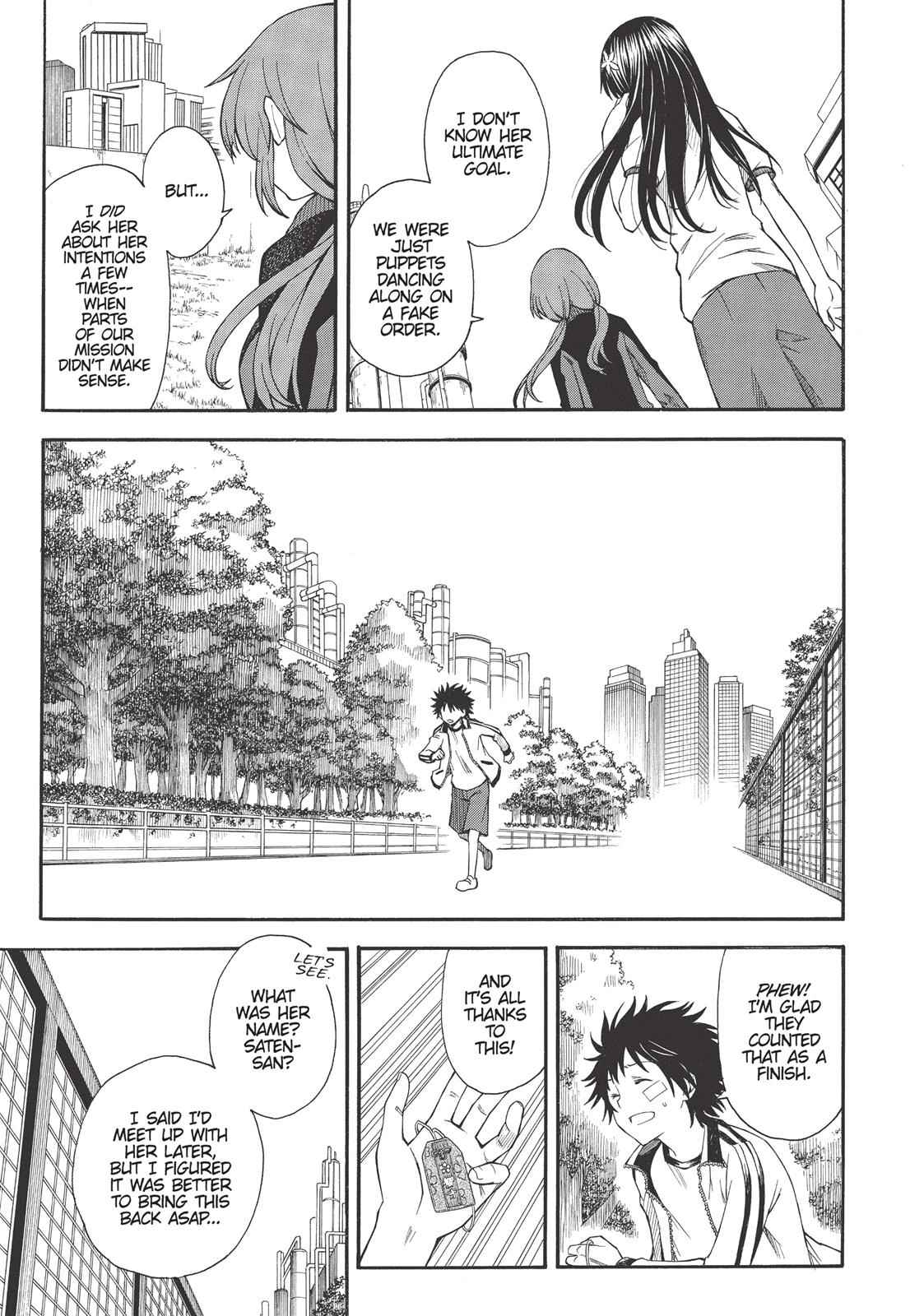 Toaru Majutsu no Index Gaiden: Toaru Kagaku no Railgun Chap 60 - Next Chap 61