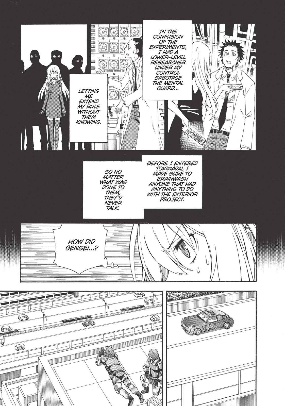 Toaru Majutsu no Index Gaiden: Toaru Kagaku no Railgun Chap 60 - Next Chap 61