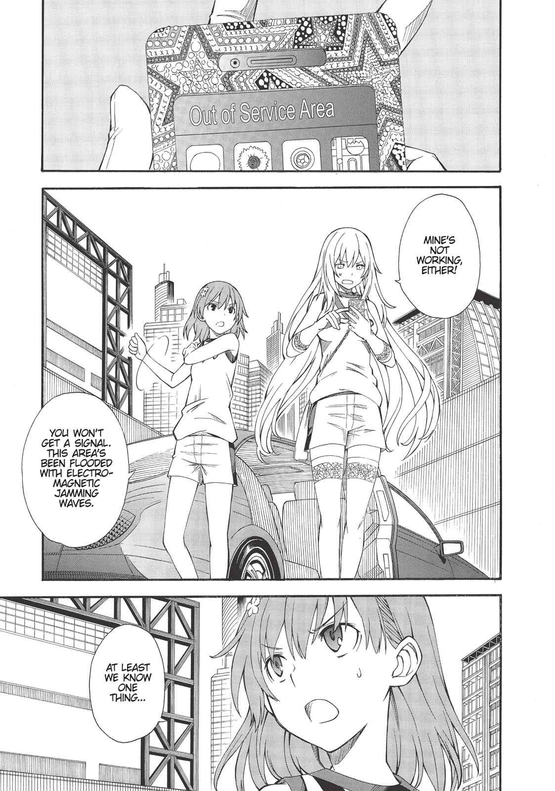 Toaru Majutsu no Index Gaiden: Toaru Kagaku no Railgun Chap 61 - Next Chap 62