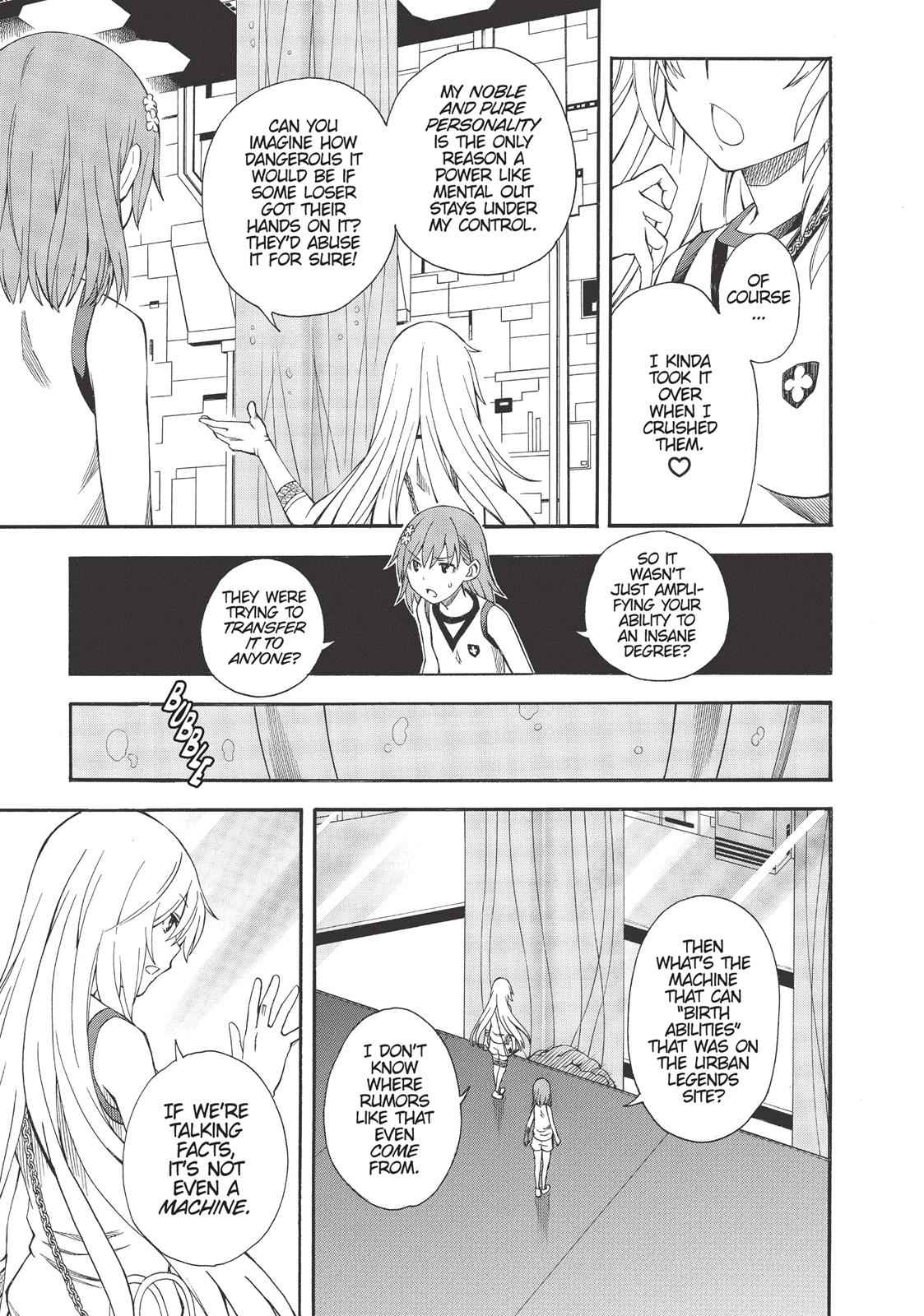 Toaru Majutsu no Index Gaiden: Toaru Kagaku no Railgun Chap 61 - Next Chap 62