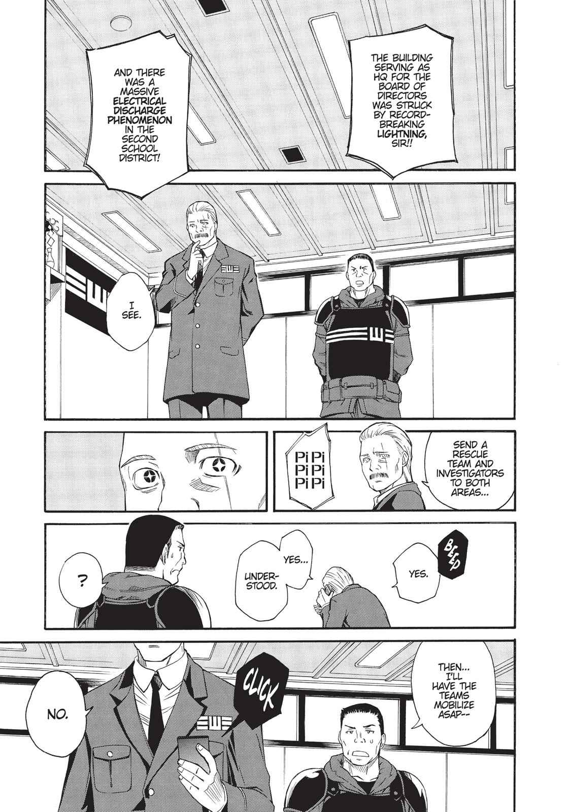 Toaru Majutsu no Index Gaiden: Toaru Kagaku no Railgun Chap 62 - Next Chap 63