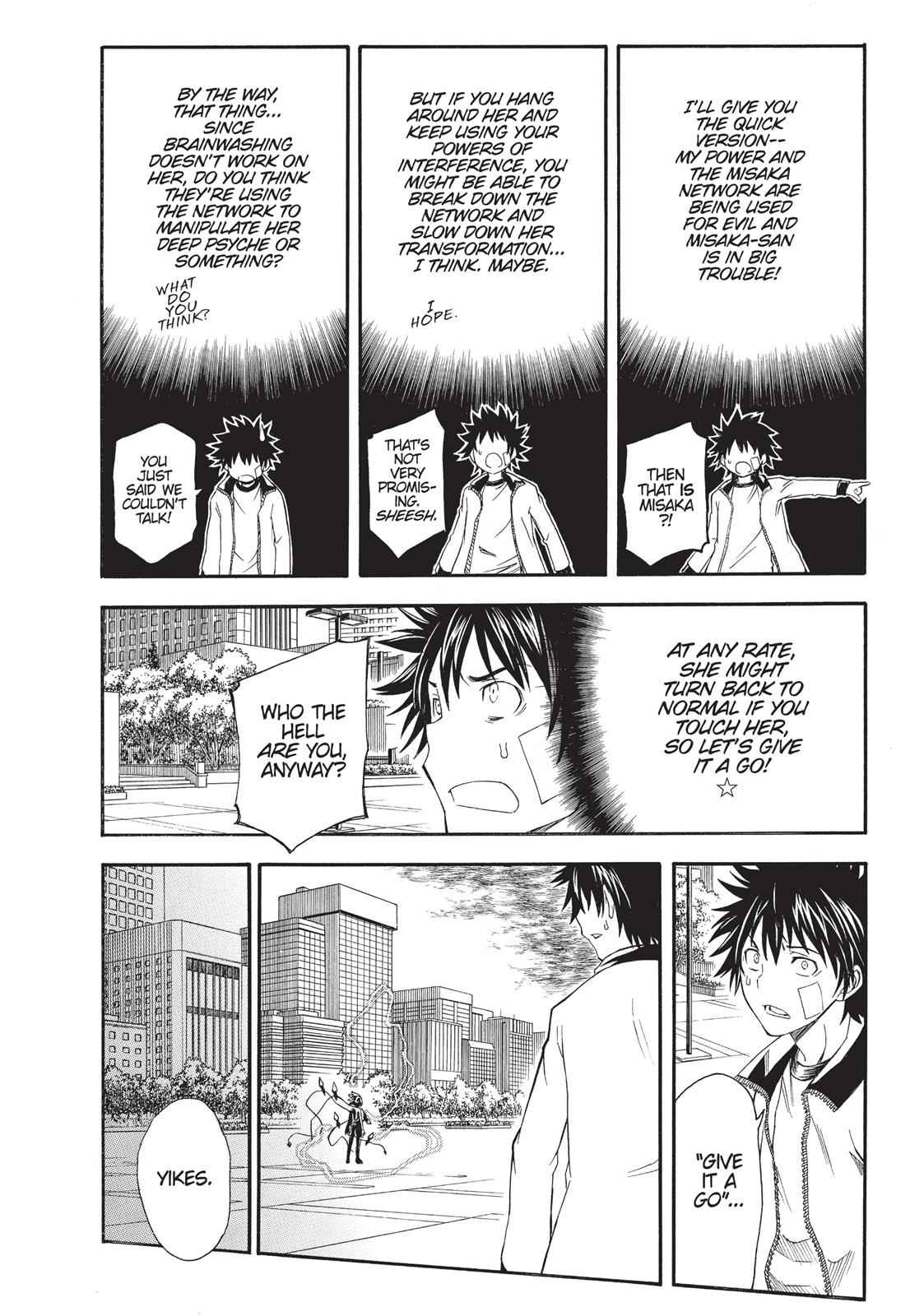 Toaru Majutsu no Index Gaiden: Toaru Kagaku no Railgun Chap 62 - Next Chap 63