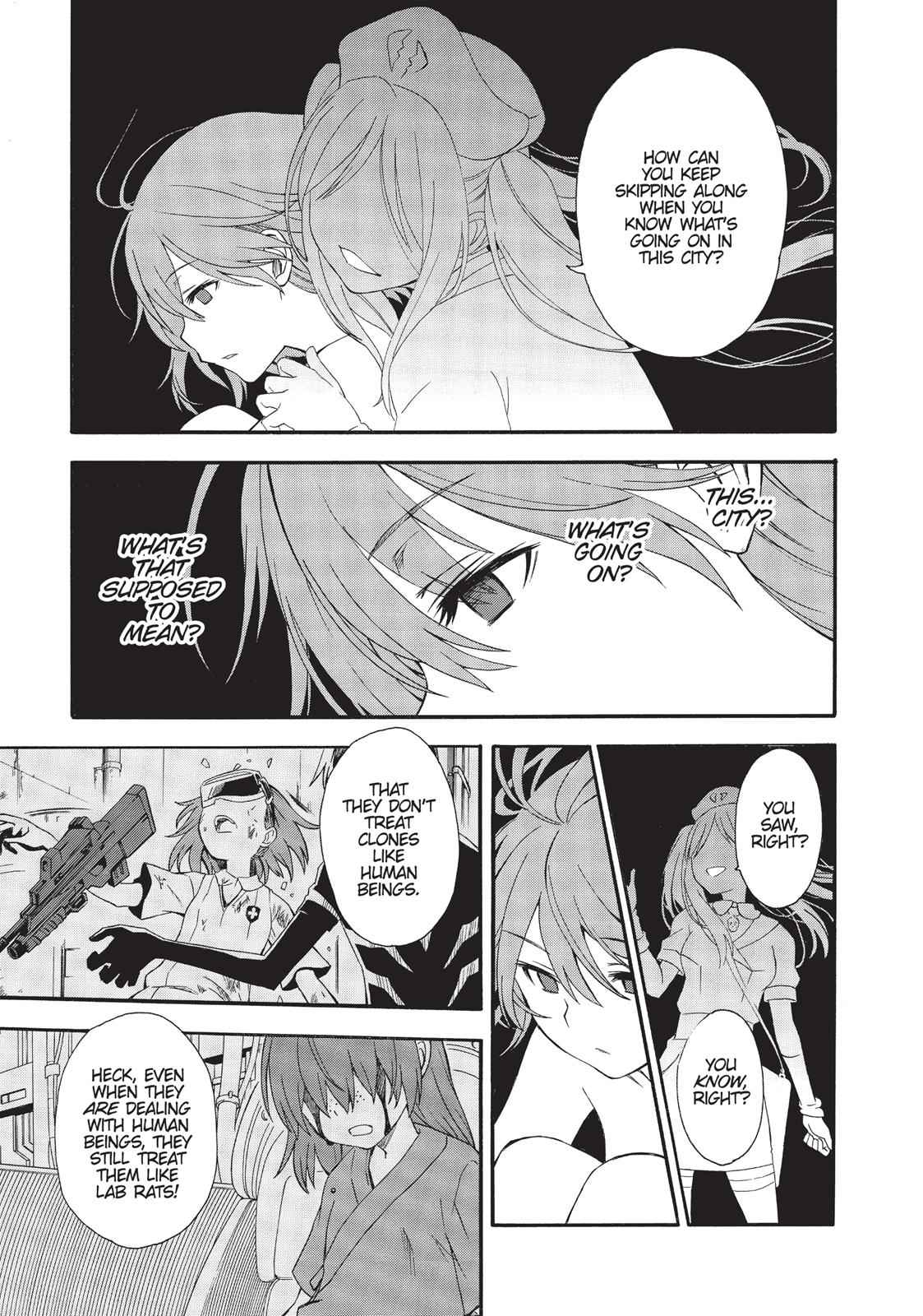Toaru Majutsu no Index Gaiden: Toaru Kagaku no Railgun Chap 62 - Next Chap 63