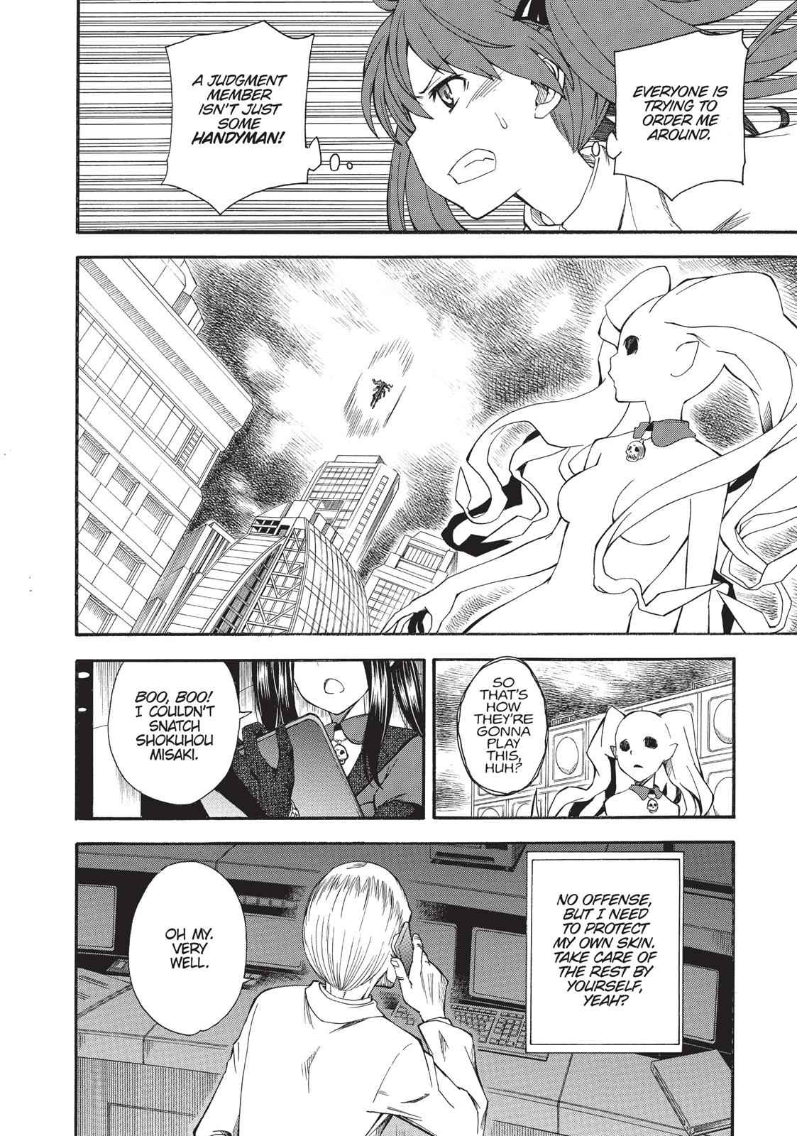 Toaru Majutsu no Index Gaiden: Toaru Kagaku no Railgun Chap 63 - Next Chap 64