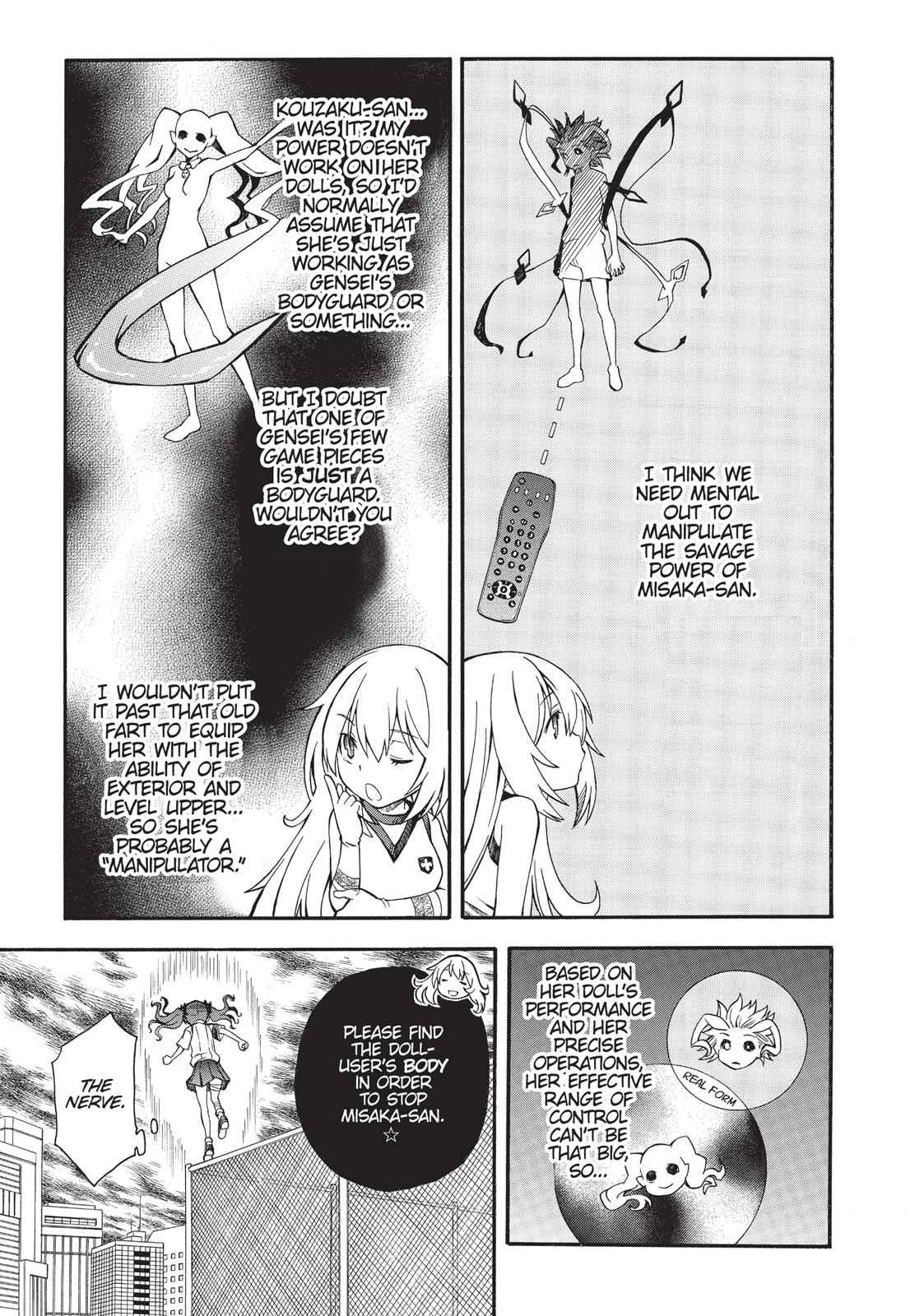 Toaru Majutsu no Index Gaiden: Toaru Kagaku no Railgun Chap 63 - Next Chap 64